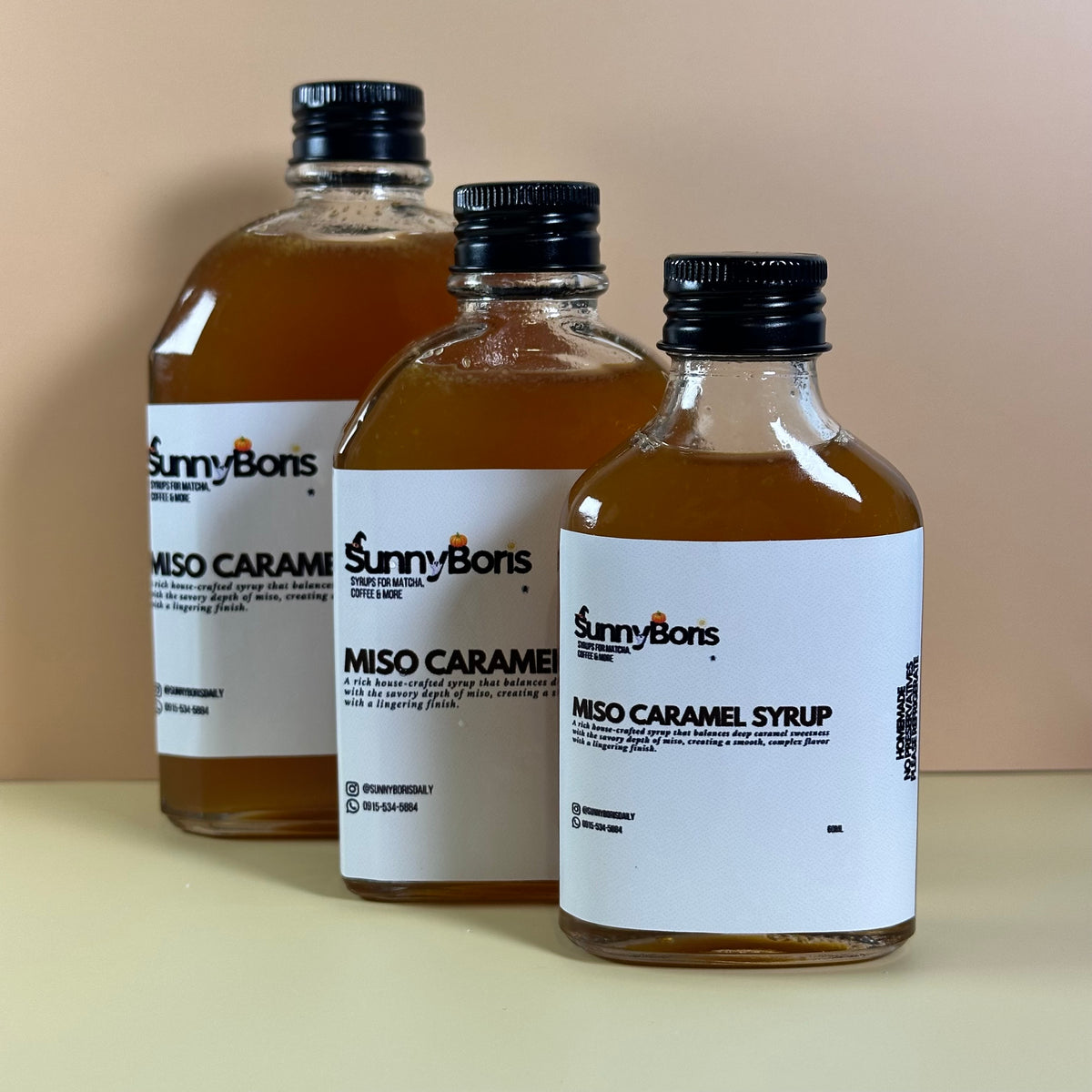 Miso Caramel Syrup