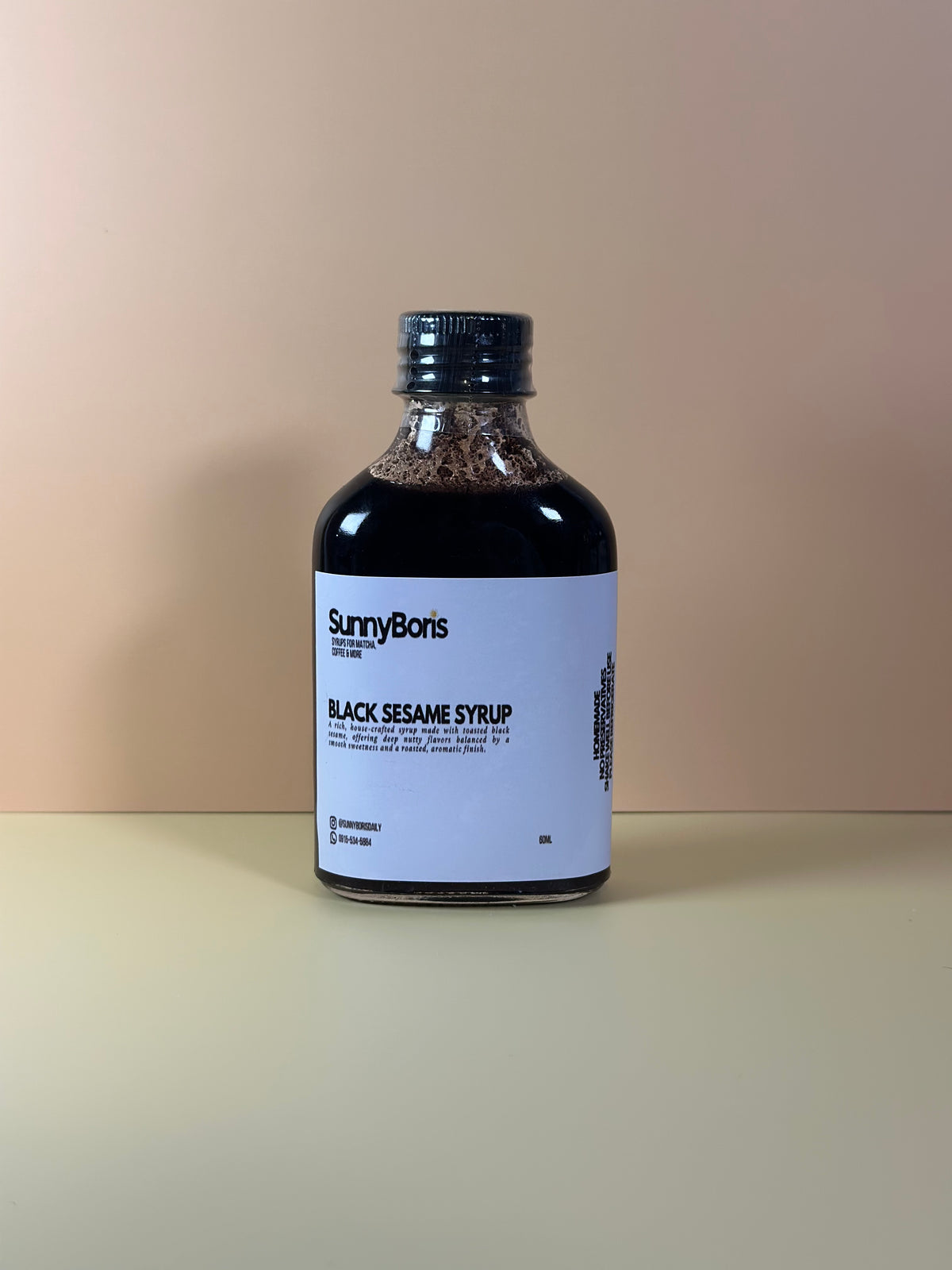 Black Sesame Syrup