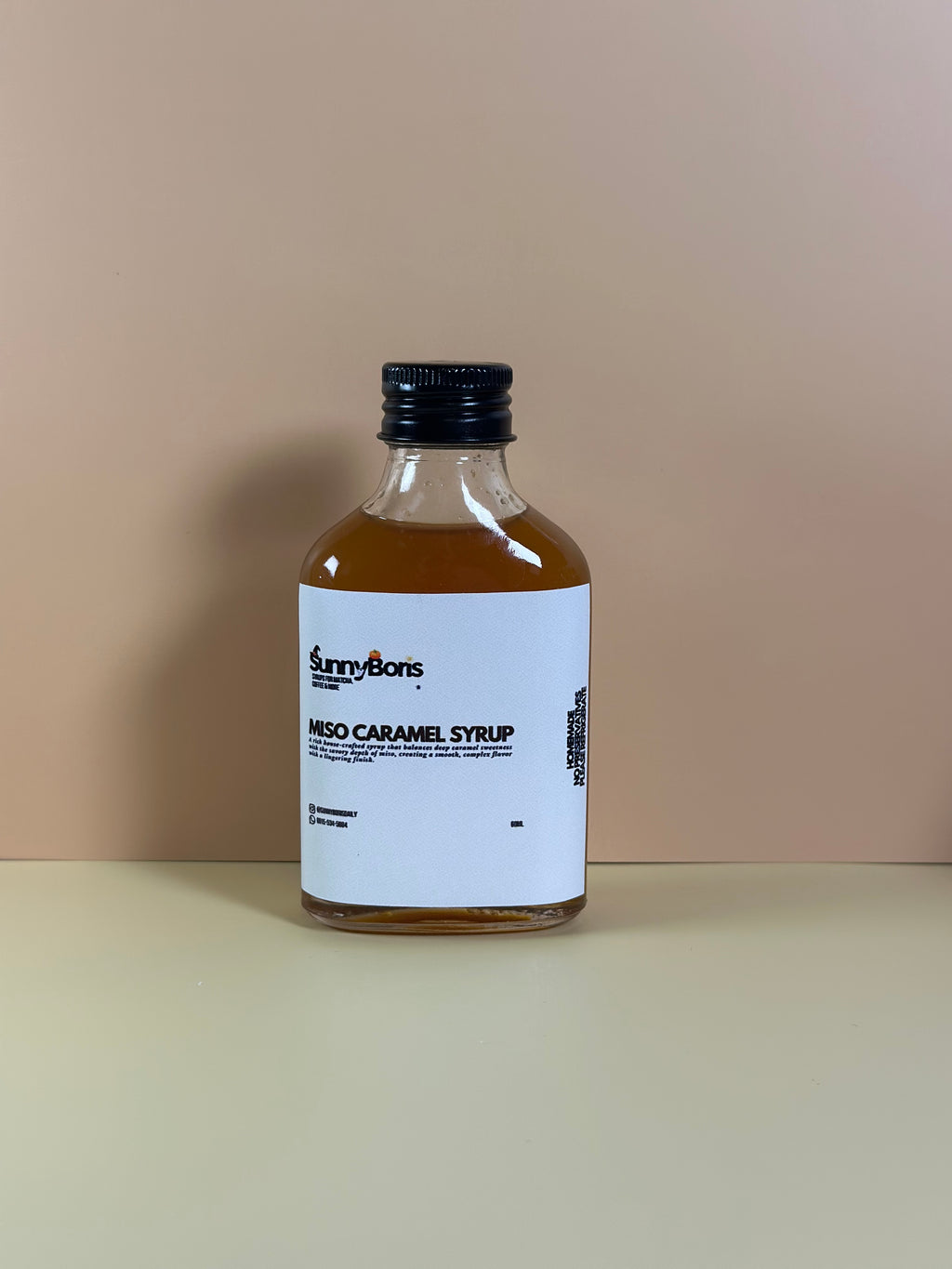 Miso Caramel Syrup