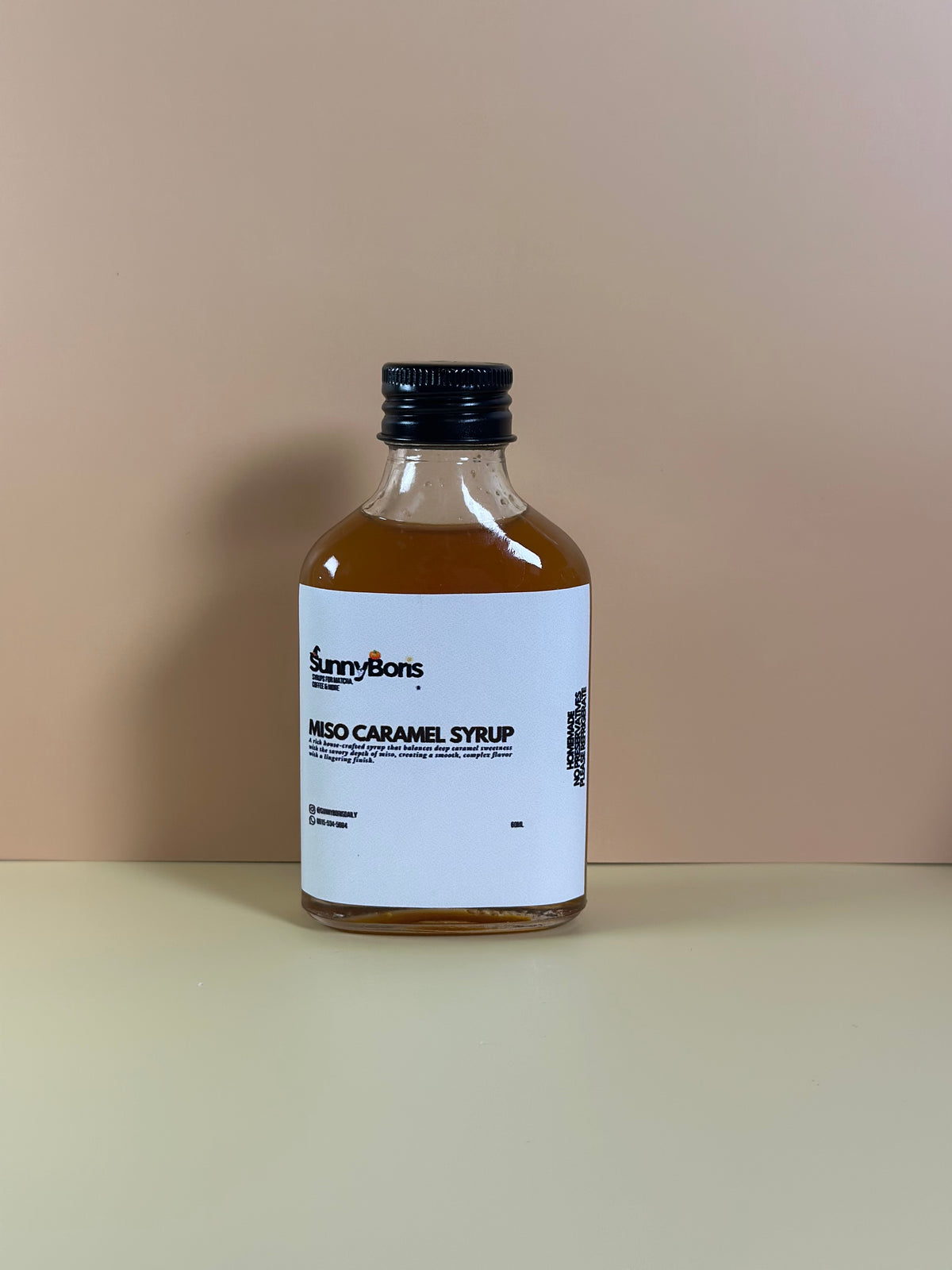 Miso Caramel Syrup