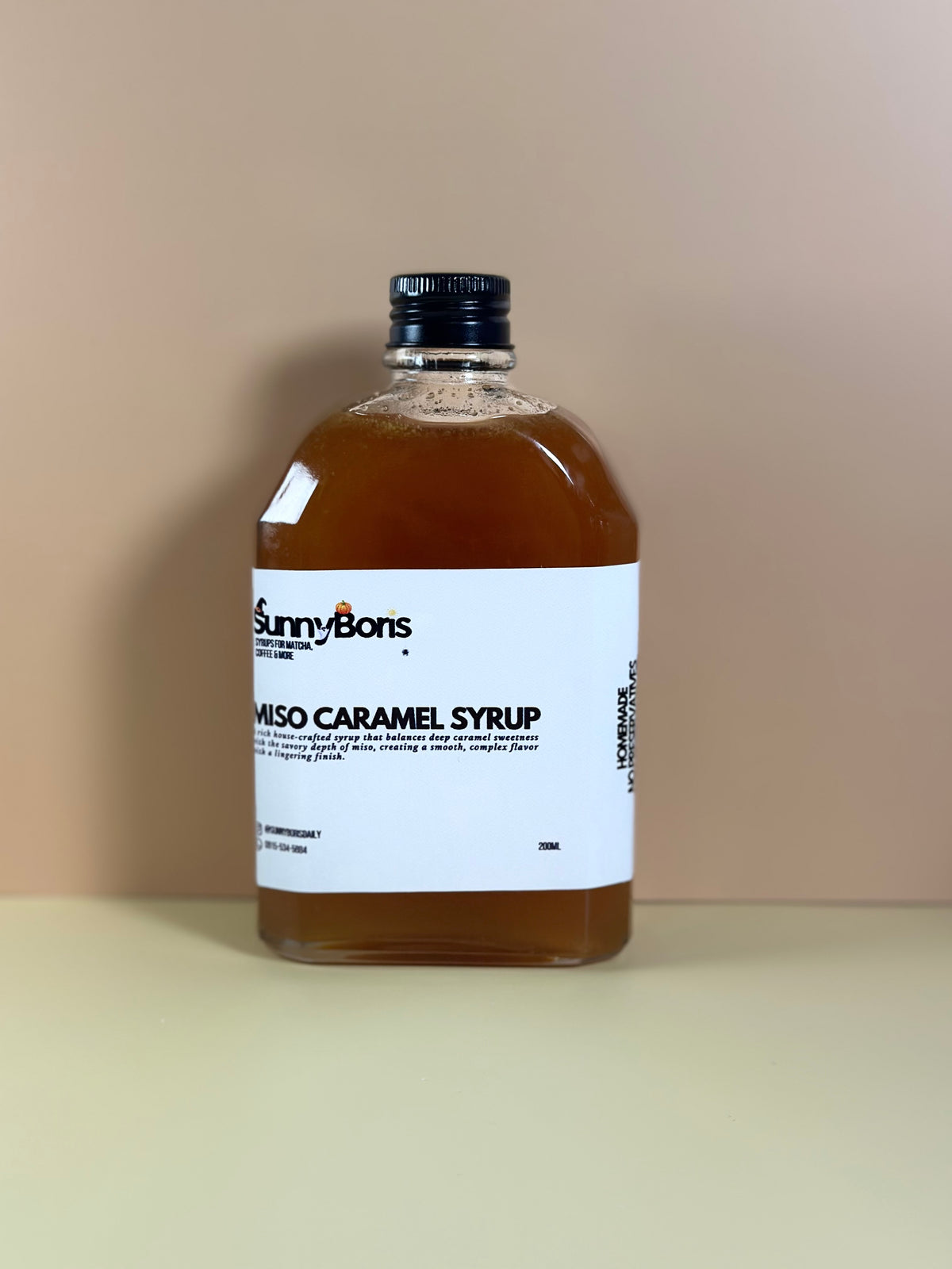 Miso Caramel Syrup
