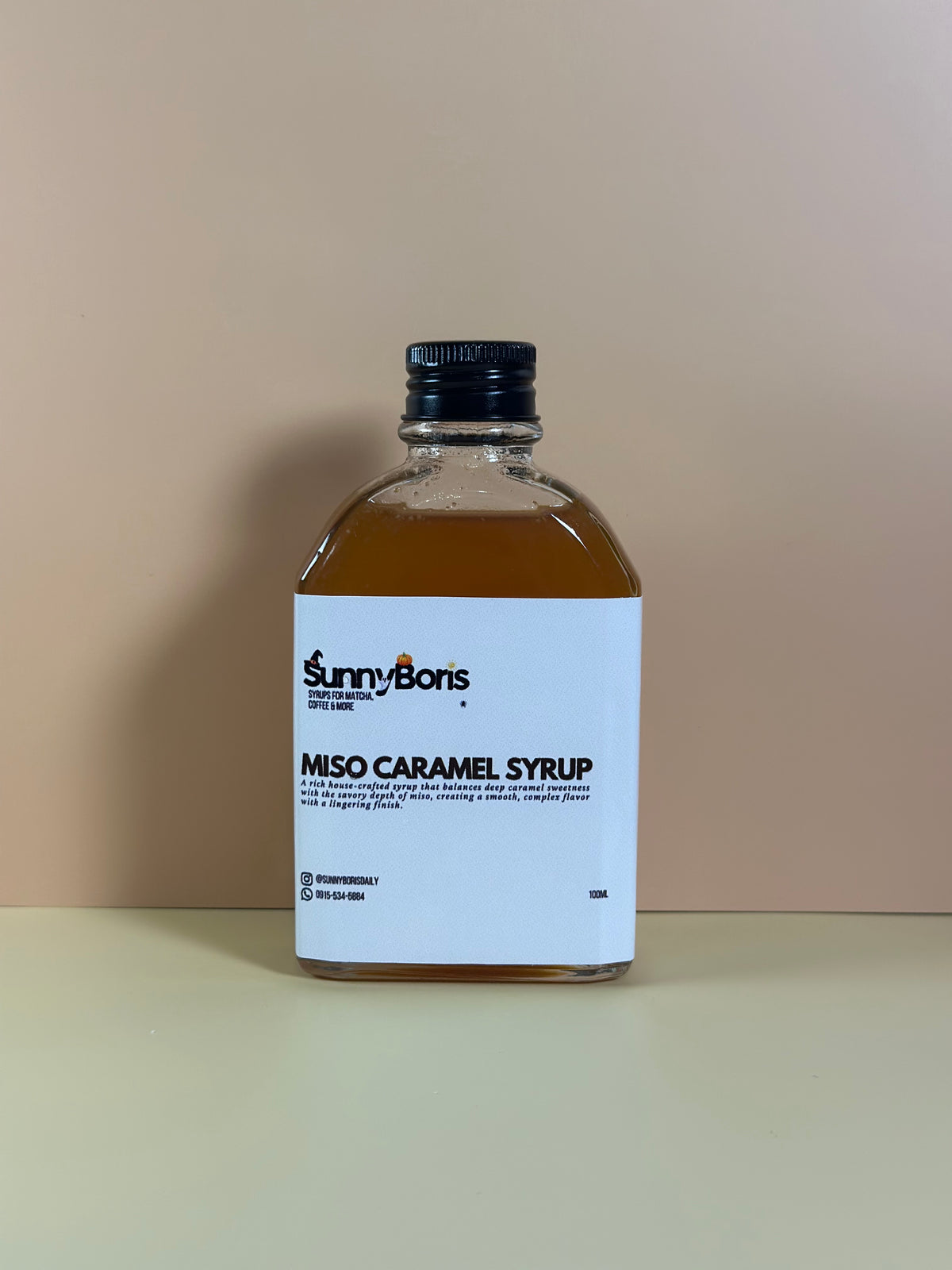 Miso Caramel Syrup