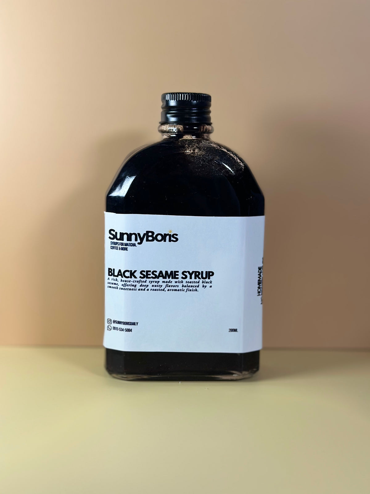 Black Sesame Syrup