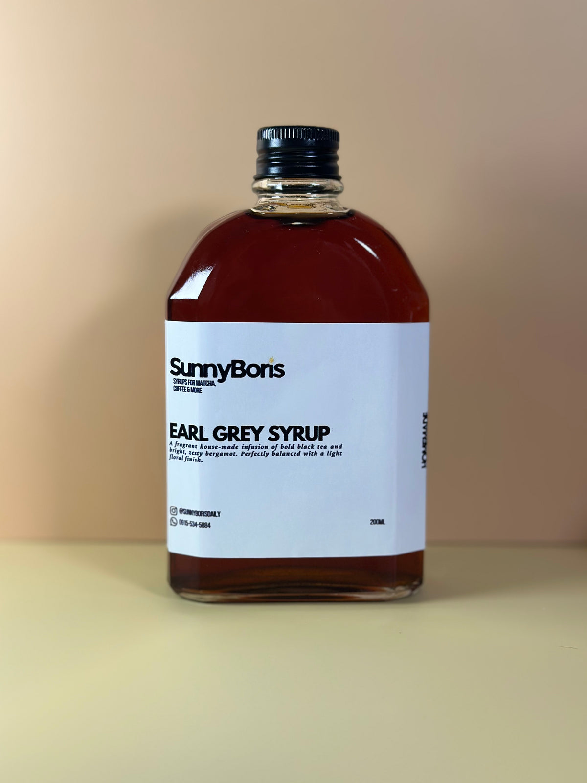 Earl Grey Syrup